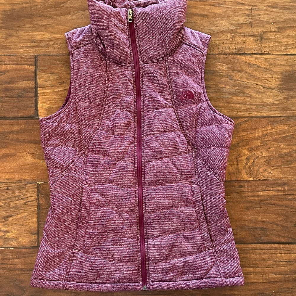 The North Face Purple Quilted Vest
